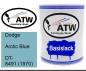 Preview: Dodge, Arctic Blue, DT- 8491 (1970): 1L Lackdose, von ATW Autoteile West.